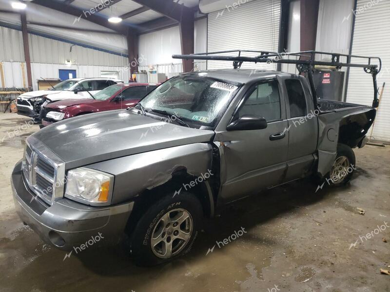 DODGE DAKOTA SLT 2006 gray  gas 1D7HW42K06S704855 photo #1