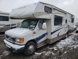 FORD MOTORHOME 2006 white cutaway gas 1FDXE45S65HB43945 photo #3