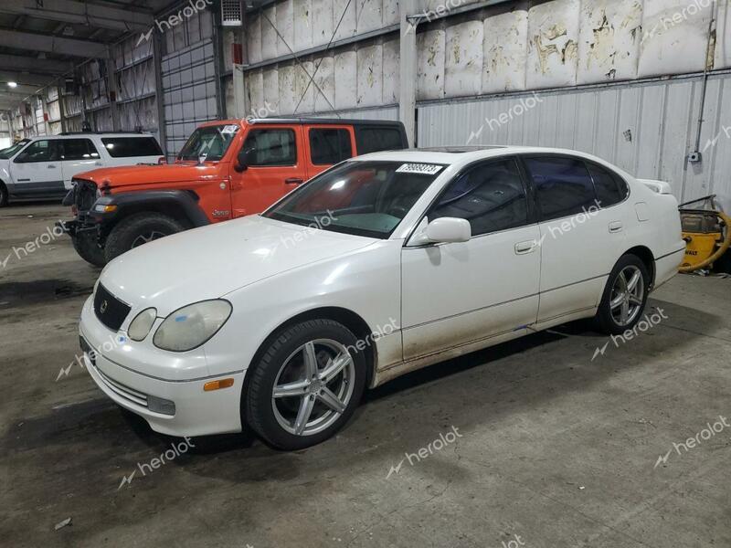 LEXUS GS 400 1998 white  gas JT8BH68X4W0008065 photo #1