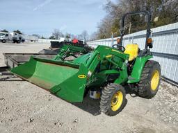 JOHN DEERE 3038E 2020 green   1LV3038ECKK126599 photo #3