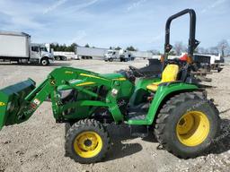 JOHN DEERE 3038E 2020 green   1LV3038ECKK126599 photo #4