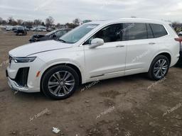 CADILLAC XT6 PLATIN 2020 white  gas 1GYKPFRS2LZ214588 photo #2