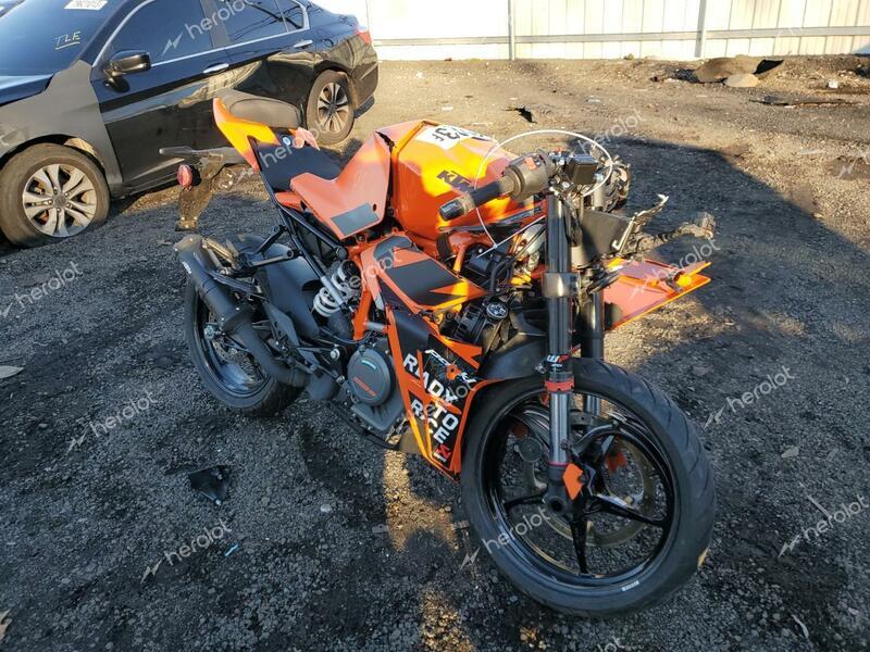 KTM 390 RC 2023 orange  gas MD2JYJ406PC226477 photo #1