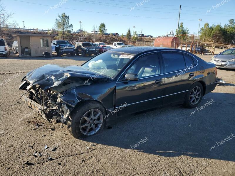 LEXUS GS 400 1998 black  gas JT8BH68XXW0002481 photo #1