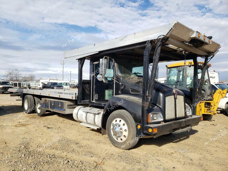 KENWORTH T300 2004 black  diesel 2NKMHZ7X04M065780 photo #1