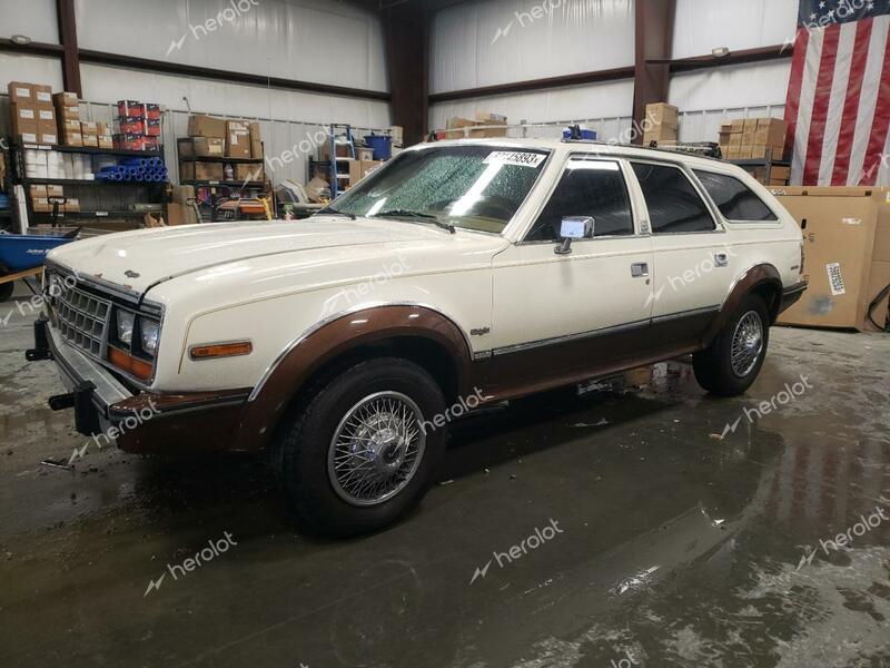 AMERICAN MOTORS EAGLE 1986 cream  gas 2CCCK3850GB707038 photo #1