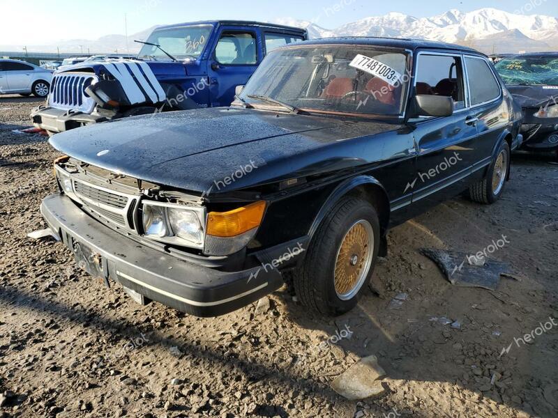 SAAB 900 S 1985 black sedan 2 gas YS3AH25J8F7010326 photo #1