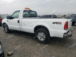 FORD F250 SUPER 2001 white pickup gas 1FTNF20L71EA97213 photo #3