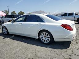 MERCEDES-BENZ S 550 2015 white sedan 4d gas WDDUG8CB2FA130458 photo #3