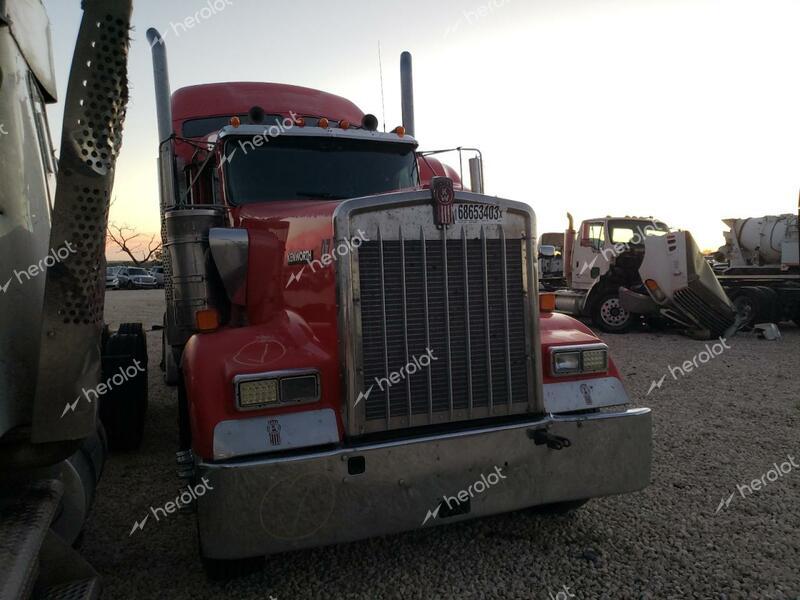 KENWORTH W900 2005 red  diesel 1XKWD49X05R086794 photo #1