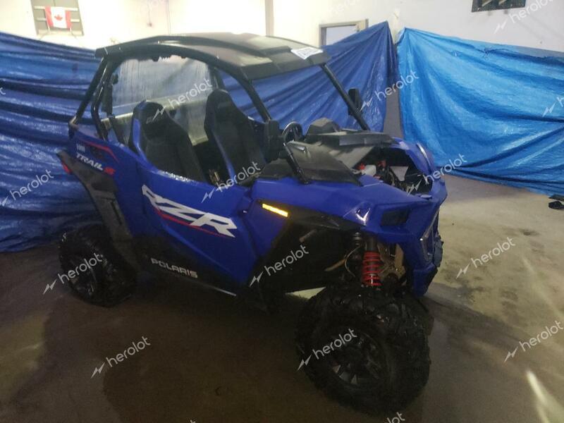 POLARIS RZR TRAIL 2022 blue  gas 3NSASE992NN478009 photo #1