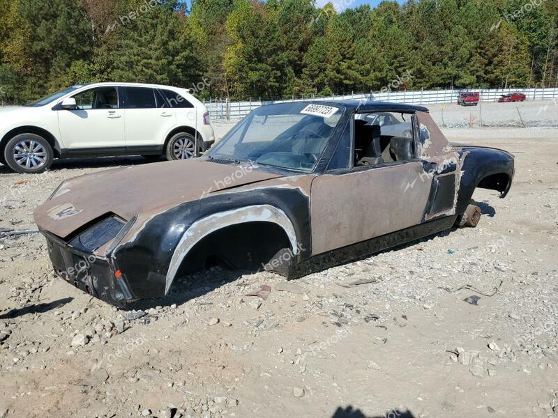 PORSCHE 914 1970 black   4702905209 photo #1