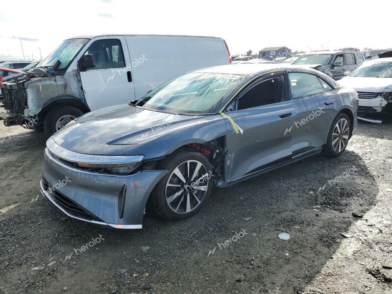 LUCID MOTORS AIR PURE 2023 gray  electric 50EA1PFA8PA008471 photo #1