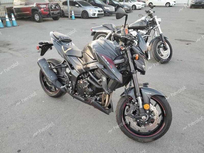 SUZUKI GSX-S750 M 2018 black  gas JS1C533D3J2100141 photo #1