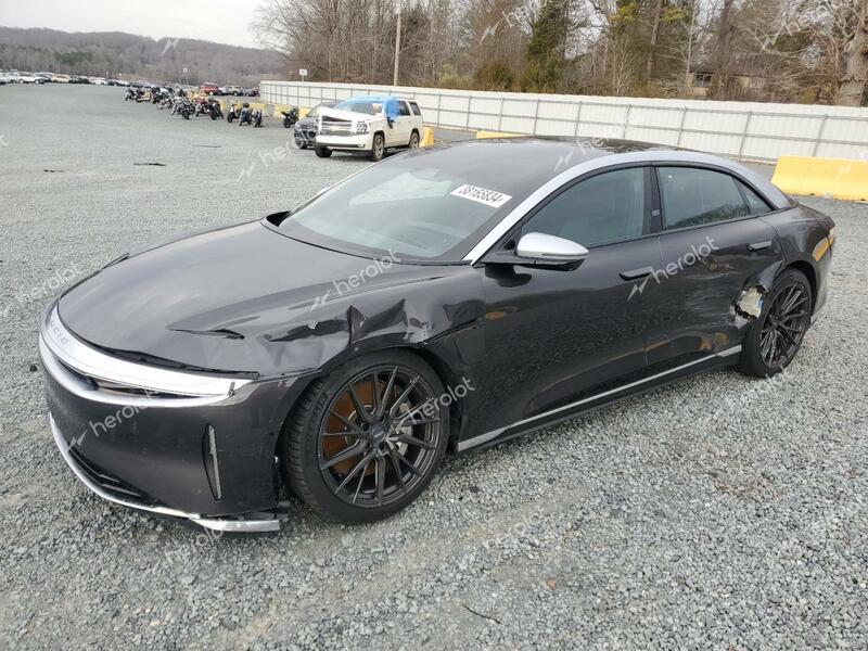 LUCID MOTORS AIR GRAND 2022 gray  electric 50EA1GBA7NA003720 photo #1