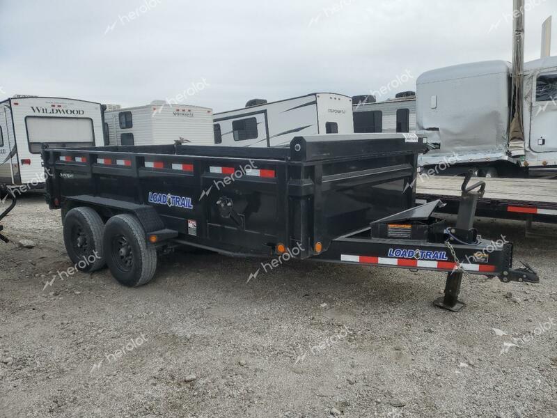 LOAD TRAILER 2021 black   4ZEDT142XM3221616 photo #1