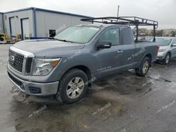 NISSAN TITAN S 2018 gray  gas 1N6AA1CK8JN505189 photo #2