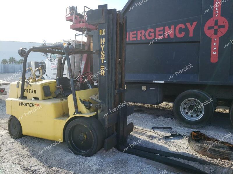 HYST FORK LIFT 1987 yellow   AD24D05753H photo #1