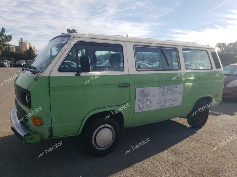 VOLKSWAGEN VANAGON BU 1982 two tone  diesel WV2YG0258CH099956 photo #1