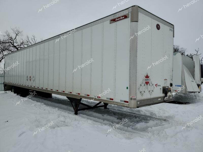 GREAT DANE TRAILER DRY 53FT 2020 white   1GR1P0622LT214280 photo #1