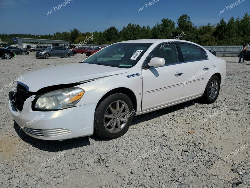 BUICK LUCERNE CX 2007 white  gas 1G4HD57267U142315 photo #1