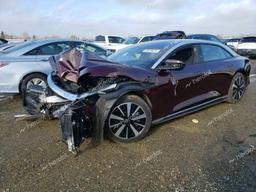 LUCID MOTORS AIR TOURIN 2023 burgundy  electric 50EA1TEA3PA001714 photo #2