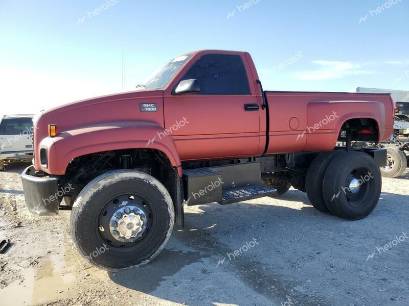 GMC C-SERIES C 1999 maroon chassis diesel 1GDM7H1C5XJ509201 photo #1