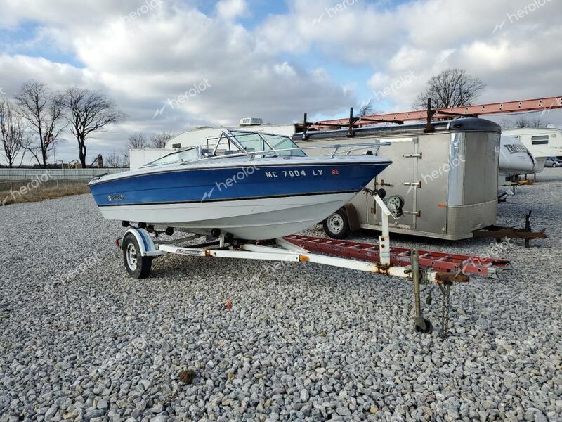 RINK BOAT W/TRL 1985 blue   RNK17823F585 photo #1