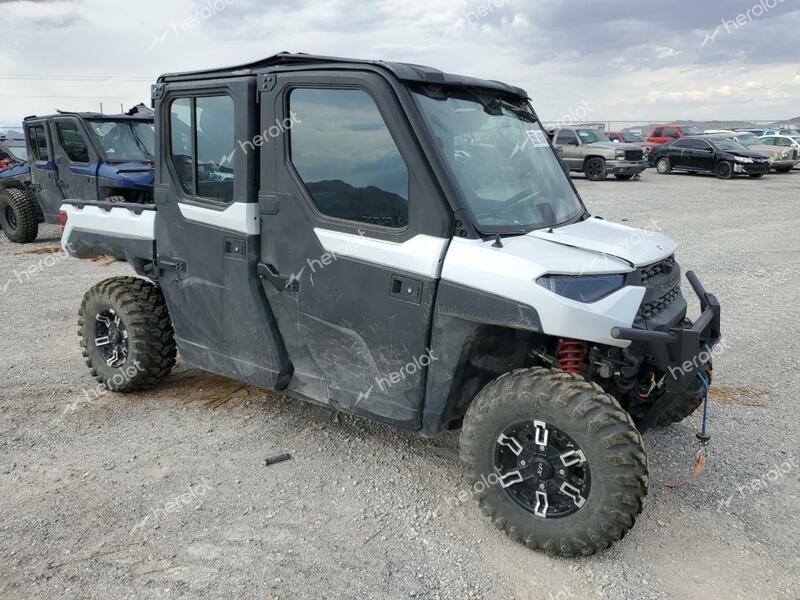 POLARIS RANGER RZR 2021 white  gas 4XARSV998M8457119 photo #1