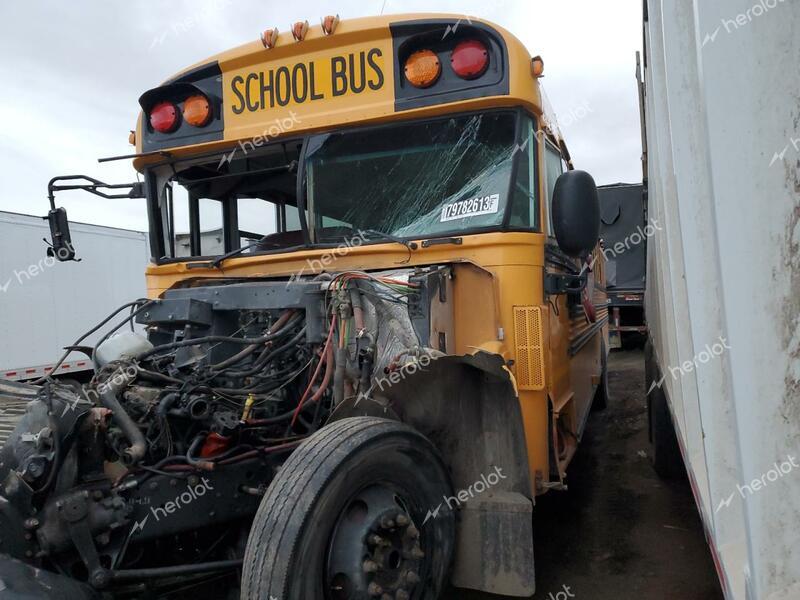 BLUE BIRD SCHOOL BUS 2008 yellow bus diesel 1BAKGCPA38F245365 photo #1