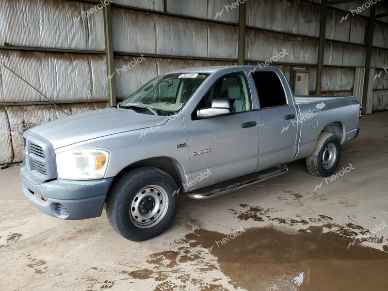 DODGE RAM 1500 S 2008 silver  gas 1D7HA18278J228018 photo #1