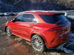 MERCEDES-BENZ GLE 450E 4 2024 red  hybrid engine 4JGFB4GBXRB081685 photo #3