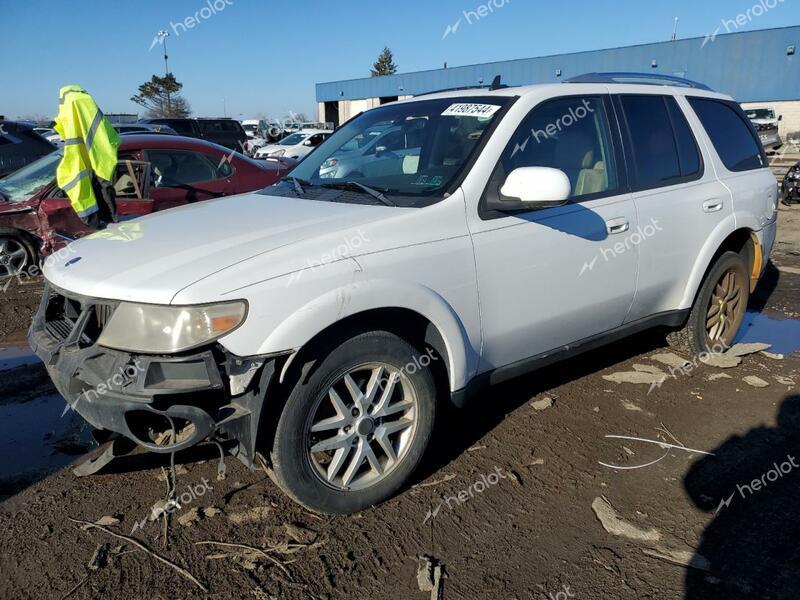 SAAB 9-7X LINEA 2006 white  gas 5S3ET13S262802668 photo #1