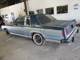 FORD LTD CROWN 1985 blue  gas 2FABP42F8FX114955 photo #3