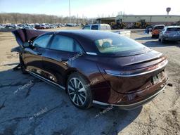 LUCID MOTORS AIR PURE 2023 burgundy  electric 50EA1PFA1PA006030 photo #3