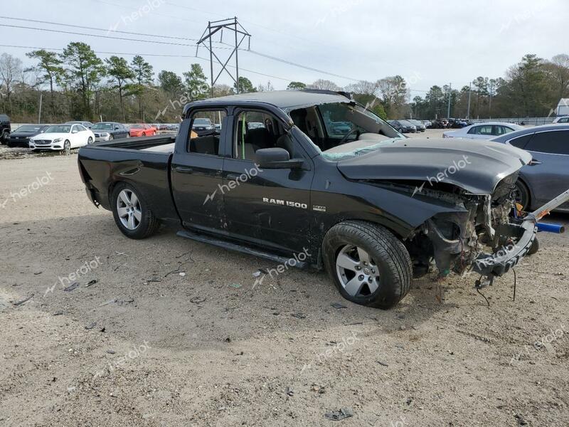 DODGE RAM 1500 S 2012 black  gas 1C6RD6FT8CS258735 photo #1