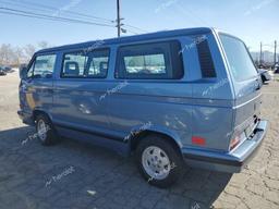 VOLKSWAGEN VANAGON BU 1989 blue  gas WV2YB0257KH062250 photo #3