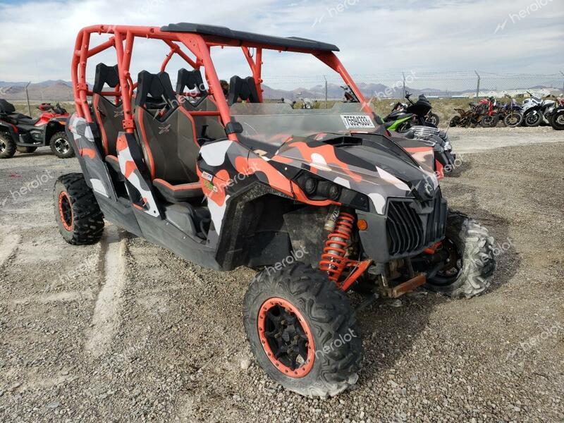 CAN-AM MAVERICK M 2016 orange all terr gas 3JBPEAR20GJ001008 photo #1