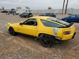 PORSCHE 928 S 1983 yellow coupe gas WP0JB0928DS861195 photo #3