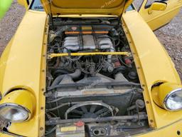 PORSCHE 928 S 1983 yellow coupe gas WP0JB0928DS861195 photo #4