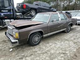 FORD LTD CROWN 1986 brown  gas 2FABP43F2GX215358 photo #2