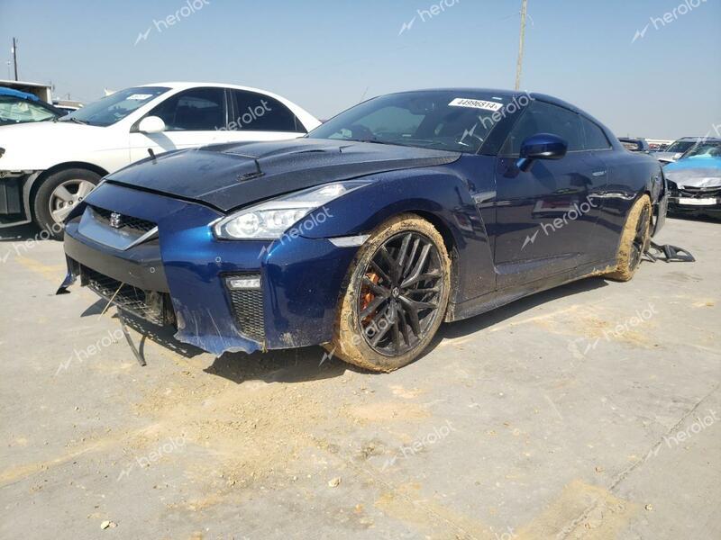 NISSAN GT-R PREMI 2017 blue  gas JN1AR5EF2HM820253 photo #1