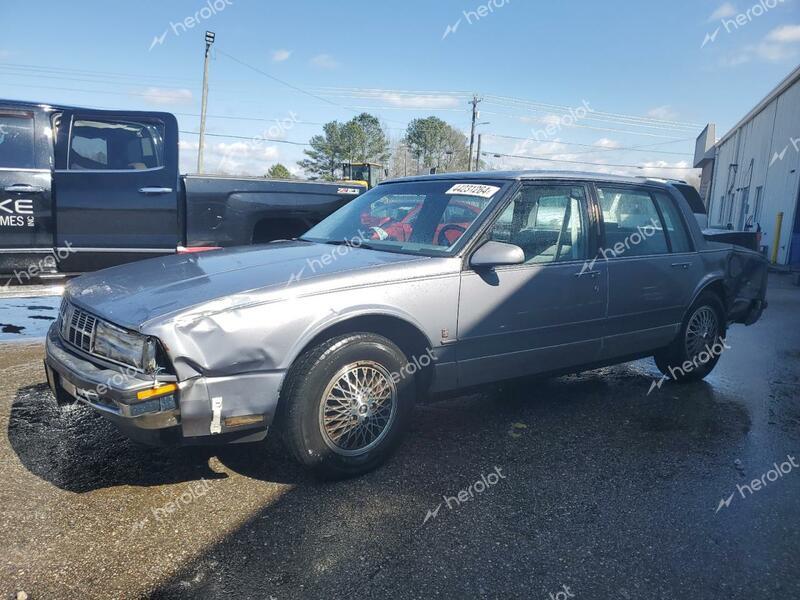 OLDSMOBILE 98 REGENCY 1990 blue  gas 1G3CW54CXL4305127 photo #1