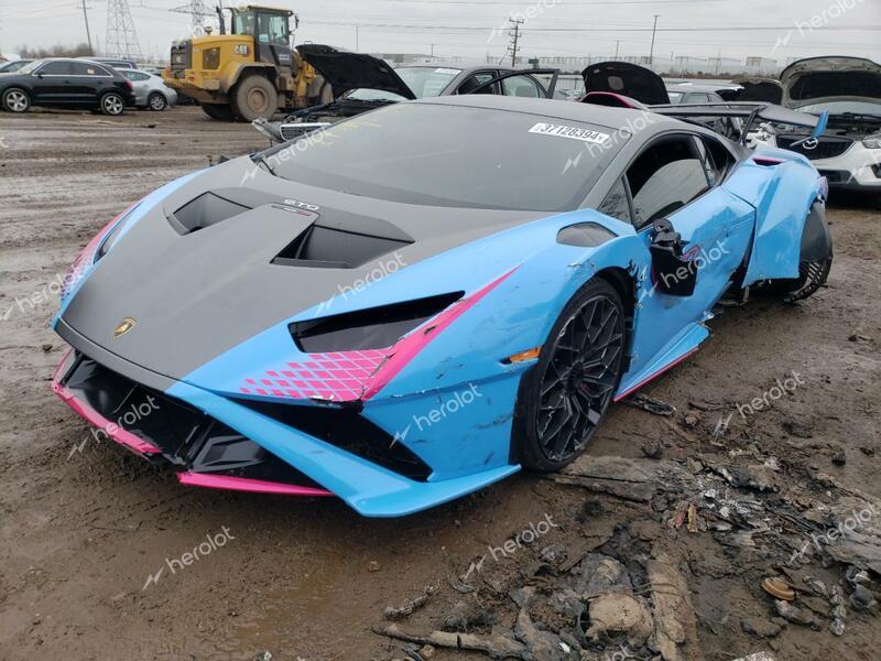 LAMBORGHINI HURACAN ST 2022 blue  gas ZHWUA6ZX7NLA18304 photo #1