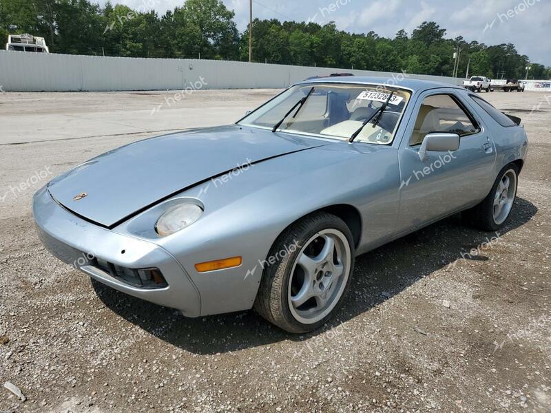 PORSCHE 928 1982 blue   WP0ZZZ92ZCS840621 photo #1