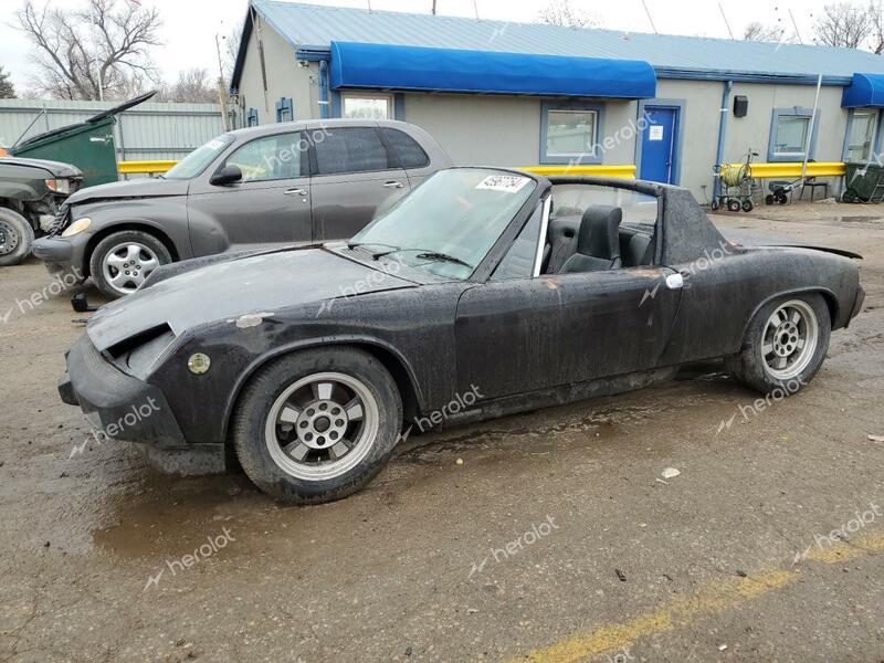 PORSCHE 914 TARGA 1976 black   4762901541 photo #1