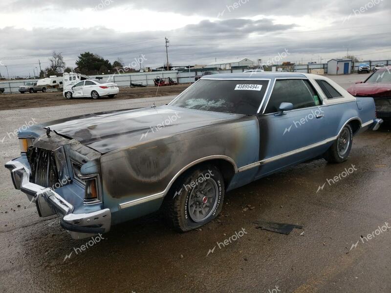 MERCURY SEDAN 1979 blue   9H93H713396 photo #1