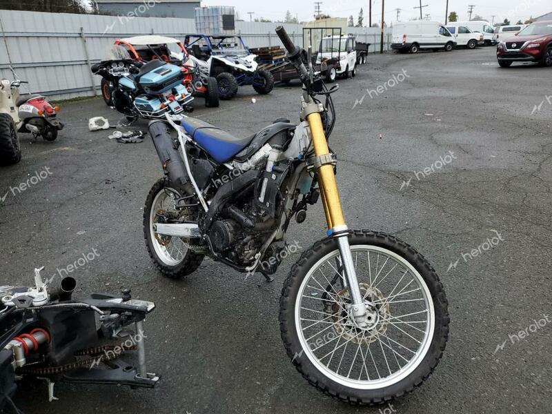 YAMAHA WR250 RC 2019 blue  gas JYADG21Y1KA002538 photo #1