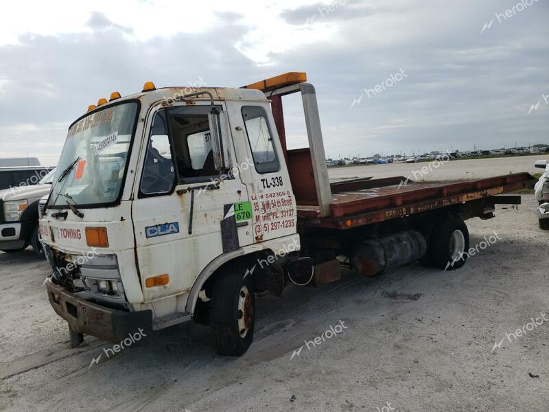 NISSAN DIESEL CLA83 1987 white tilt cab diesel JNALA83J2HGH40381 photo #1