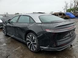 LUCID MOTORS AIR GRAND 2022 black  electric 50EA1GBA4NA005313 photo #3